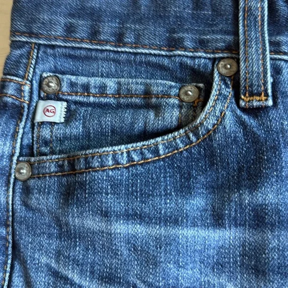 AG Adriano Goldschmied Medium Wash Jeans The ex-boyfriend slim Size 24R. - Picture 8 of 12
